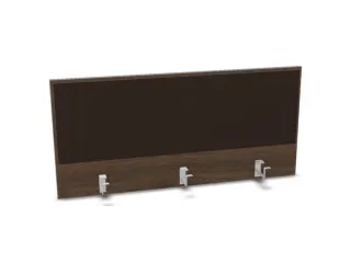 opzetpaneel bureau aanbouw achter NV bruin hickory BN2036-bruin 1200mm - 1