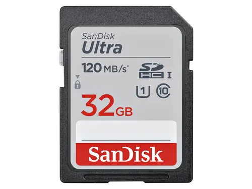 Geheugenkaart Sandisk SDHC Ultra 32GB (Class 10/UHS-I/120MB/s)