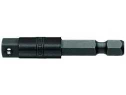 673 6.3 Inzetstukhouder 1/4 inch zeskant - 1/4 inch vierkant