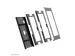 Neomounts WL15-602BL1 Tablethouder - vergrendelbaar (incl. slot) - VES