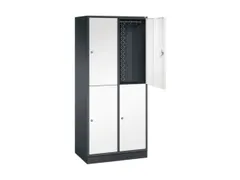 grootvolume garderobekast,HxBxD 1950x820x500mm,2x2vak.,vak B 360mm