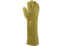 Handschoen ActivArmr' 43-216, Maat 10 Rundsplitleder Geel