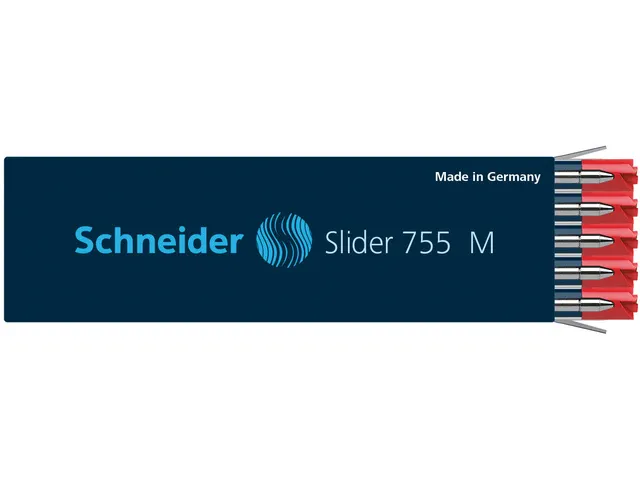 Balpenvulling Schneider Slider 755 M rood