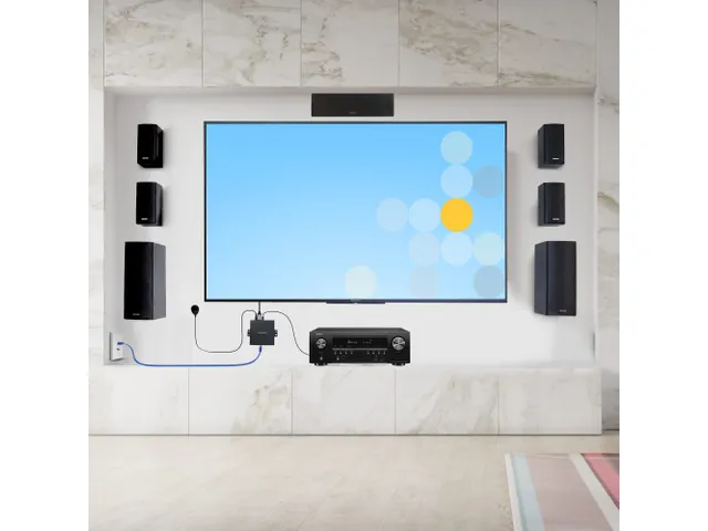 Extender 4K HDMI via câble CAT5/CAT6, extender vidéo HDR 4K 60Hz