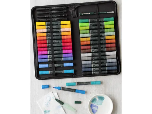 Aquarel marker Faber Castell Albrecht Dürer in etui 30 stuks Markers