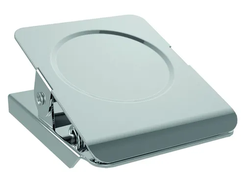 Papierklem MAUL magnetisch vierkant 40mm capaciteit 25mm zilver