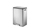 Ecocasa Ii Recycling Pedaalemmer Mat RVS 20 Liter + 20 Liter