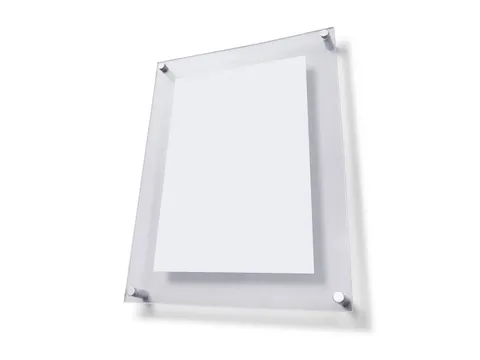 Wandmontage Posterhouder Sandwichpaneel A1 25mm Acryl