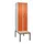 locker voor scheiding van kleding,HxBxD 2120x600x815mm,2vak