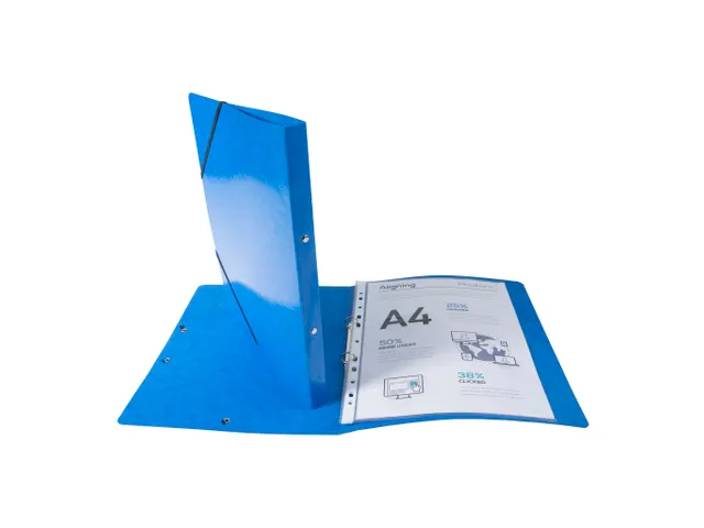 Ringmap IDERAMA A4 2 R 15mm donkerblauw