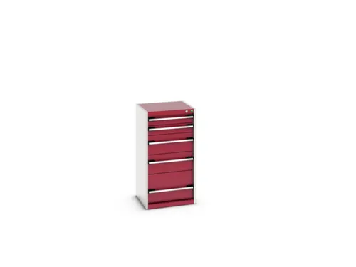ladekast HxBxD 1000x525x525mm 5laden romp RAL7035 front RAL3004