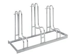Fietsenrek L 1050mm 3plaatsen Enkelzijdig Te Schroeven Verzinkt