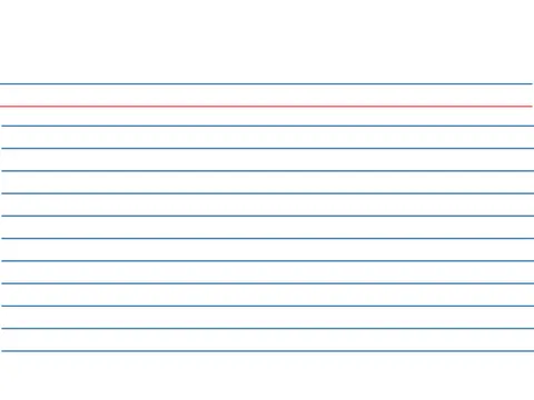 Systeemkaart Kangaro 170x235mm lijn 190 grams pak a 100 vel