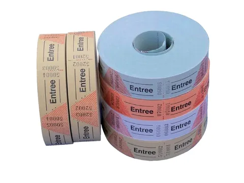 Entreebewijs Combicraft nummering 1-1000 blauw 1000 stuks