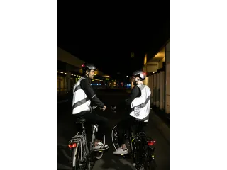 Roadie Jacket Full Reflective Fluohesje Grijs/Zilver Maat XXL - 6