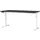 Elektrisch ihv bureau,HxBxD 720-1200x1600x800mm,blad grafiet