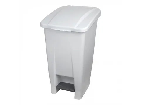 Denox Pedaalemmer met binnenemmer 60 liter Wit