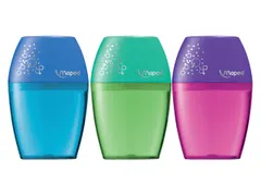 Puntenslijper Maped Shaker 1-gaats display à 25 stuks assorti