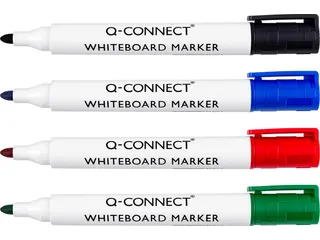Whiteboardmarker, In Geassorteerde Kleuren, Doosje Van 4 Stuks - 2