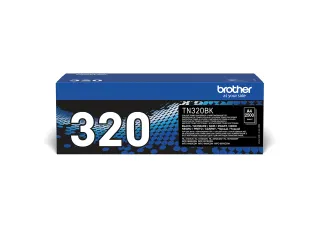 Tonercartridge Brother TN-320BK zwart - 1