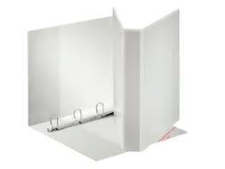 Presentatieringband Esselte A4 Maxi 4 rings D-mech 30mm wit