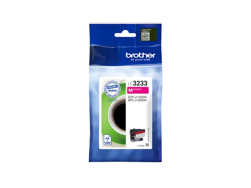 Inktcartridge Brother LC-3233M rood