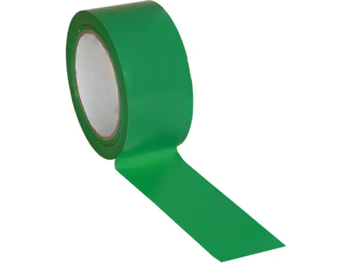 vloermarkeertape,PVC,groen,band LxB 33mx50mm