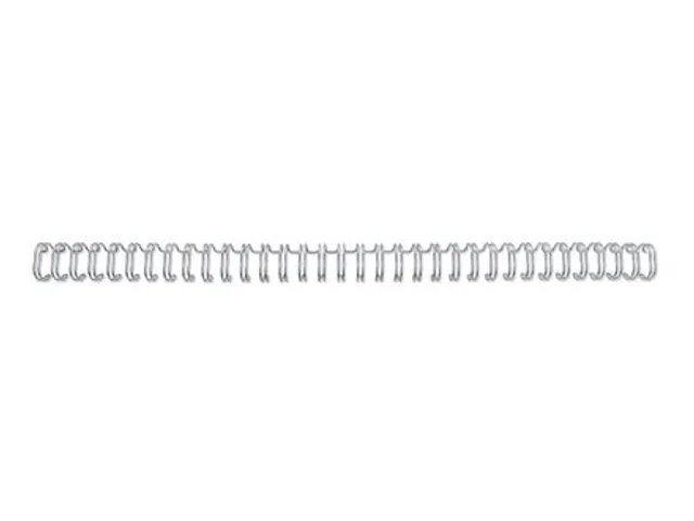 Draadrug GBC 5mm 34-rings A4 zilver 100stuks