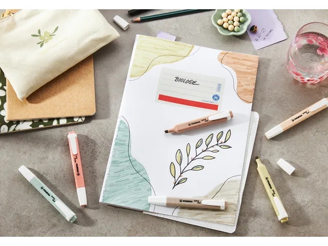 Markeerstift STABILO Swing cool nature colors aardegroen