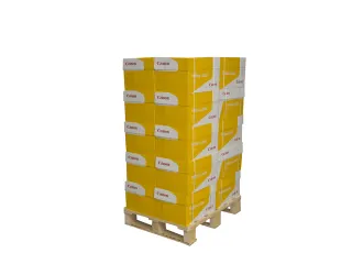 Kopieerpapier Canon Yellow label Copy A4 80 Gram pak 500vel Pallet - 2