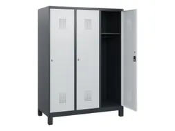schoollocker,HxBxD 1630x1200x500mm,3vak,vak B 400mm,cil.-slot,voeten