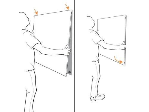 Magnetisch Whiteboard Nobo Infinity randloos 60x90cm