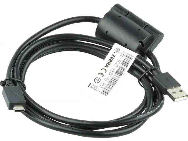 USB naar USB-C kabel voor Zebra EC30, TC20, TC25, MC9300