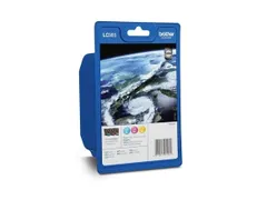 Brother LC985RBWBPDR, Cyaan, Magenta, Geel, Inkt op pigmentbasis, 3 st