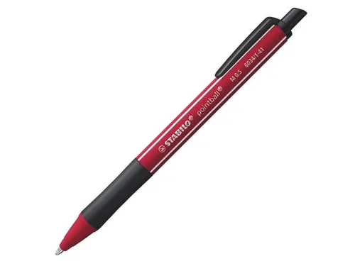 Balpen STABILO pointball Wildflower Bordeaux Medium