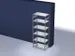 rayonnage modulaire,rayonnage départ,HxlxP 2500x1060x635mm