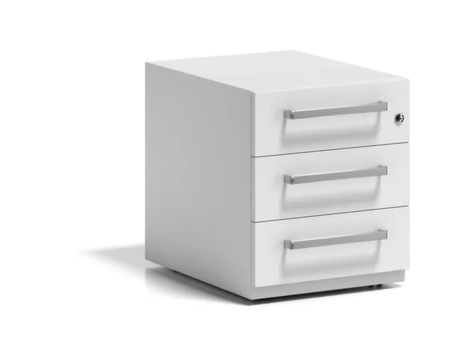 mobiel ladeblok,HxBxD 495x420x565mm,3lade(n),m. beugelgreep,cil.-slot