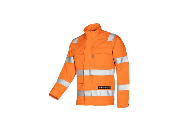 Sioen 077V Ingon hi-vis Werkjas ARC Fluo oranje maat 50