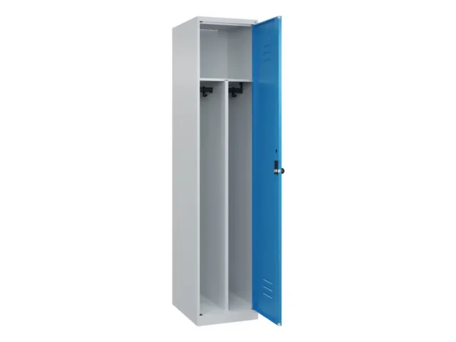 locker voor scheiding van kleding,HxBxD 1850x400x500mm,1vak
