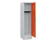 schoollocker,HxBxD 1630x400x500mm,1vak,vak B 400mm,cil.-slot,sokkel