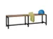 banc-patère,LxP 1500x370mm,barrettes en bois hêtre,piètement RAL601