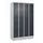 dubbeldekse locker,HxBxD 1950x1200x500mm,4x2vak.,vak B 300mm