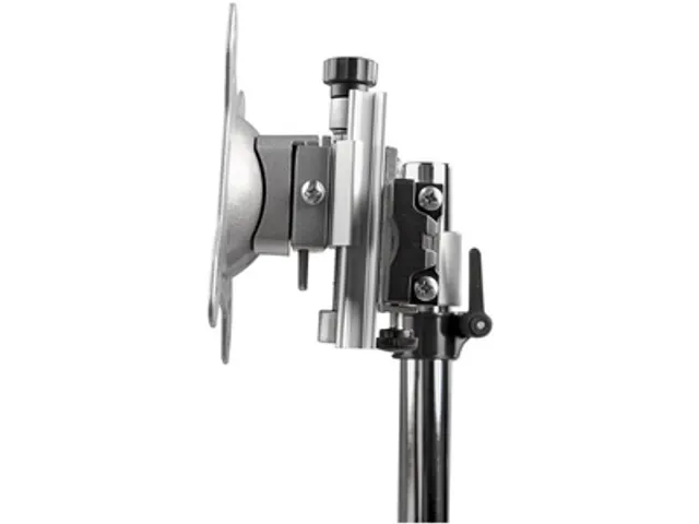 Support 2 écrans Horizontal Argent