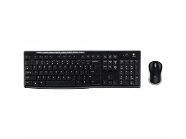 Wireless Combo toetsenbord en muis MK270 Azerty zwart