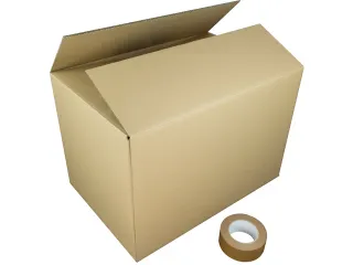 Verzenddoos Raadhuis 586x386x386mm 5 stuks - 2