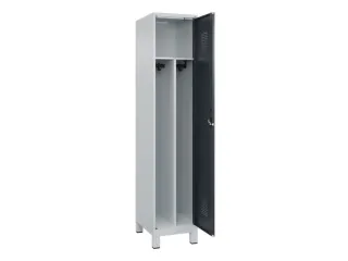 locker voor scheiding van kleding,HxBxD 1950x400x500mm,1vak - 1