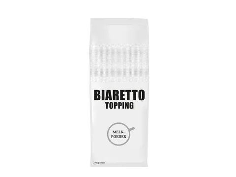 Melkpoeder Biaretto topping 750gram