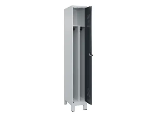 locker voor scheiding van kleding,HxBxD 1950x300x500mm,1vak