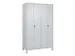 locker voor scheiding van kleding,HxBxD 1950x1200x500mm,4vak
