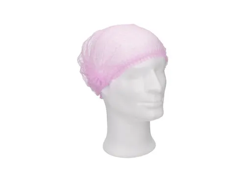 CMT Haarnet clip cap Non Woven PP Roze Maat M 10x100 stuks